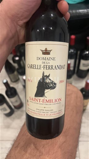 Bordeaux Saint-Émilion Domaine La Garelle-Ferrandat 2004