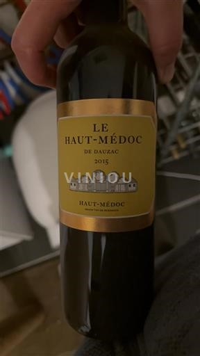 Bordeaux Haut-Médoc Dauzac Le Haut-Médoc de Dauzac 2015