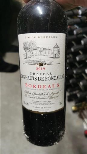 Бордо Château Les Hauts de Foncaude 2019