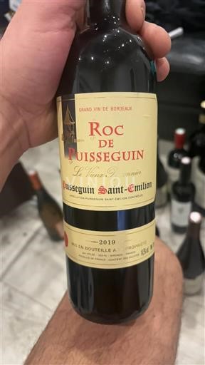 Bordeaux Puisseguin-saint-émilion Roc de Puisseguin Le Vieux Domaine 2019