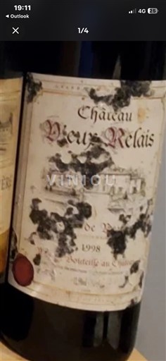 Bordeaux Château Vieux Relais 1998