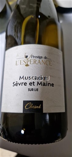 Loirevallei Muscadet-Sèvre-et-Maine Domaine L'Espérance Prestige 2024
