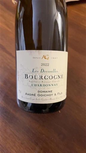 Borgonha Domaine André Goichot & Fils Les Dressolles 2022
