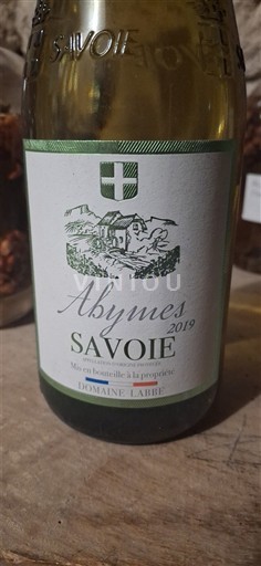 Savoie và Bugey Abymes Domaine Labbe Abymes 2019