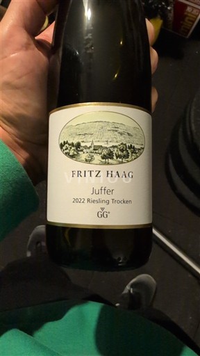 Mosel Moselle Grand Cru Fritz Haag Juffer 2022