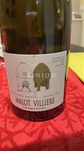 Champagne Malot Villiere Les Vignes Goisses Ikke årgangsbestemt