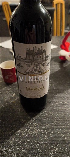 Bordeaux Château Belaire Laclotte Neročník