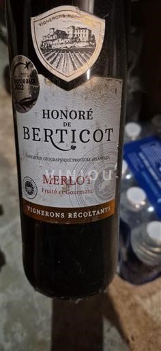 Akvitania ja Charentejen alue Atlantique Honoré de Berticot Ei vuosikertaa