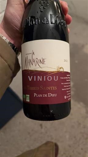 Vallée du Rhône Côtes-du-rhône-villages Domaine La Manarine Terres Saintes 2021