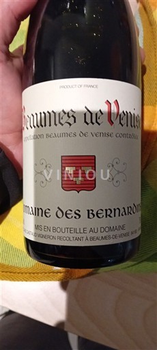 Thung lũng Rhône Beaumes de Venise Domaine S Bernardins Không niên vụ