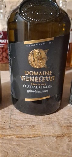Jura Château-chalon Domaine Geneletti 2018