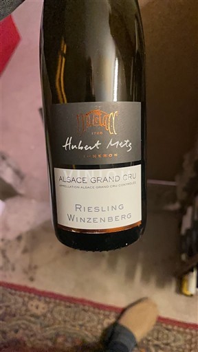 Alsace Alsace Grand Cru Grand Cru Hubert Metz Riesling Winzenberg 2023
