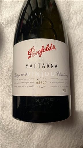 Jižní Austrálie Nespecifikováno Penfolds Yattarna 2004