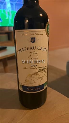 Bordeaux Bordeaux Supérieur Château Cajus Cecyl 2019