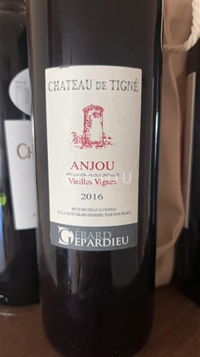 Vallée de la Loire Anjou Château Tigné Vieilles Vignes 2016