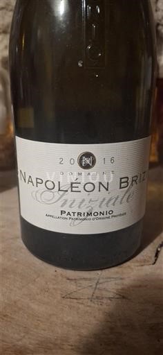 Corse Patrimonio Domaine Napoléon Brizi 2016