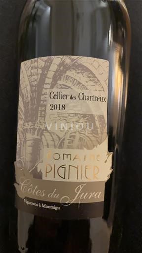 Jura Côtes-du-jura Domaine Pignier Cellier des Chartreux 2018