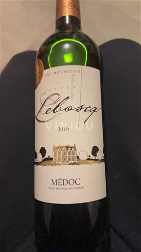 Bordeaux Médoc Cru Bourgeois Château Le Boscq 2016