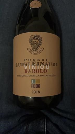 Piemonte Barolo Poderi Luigi Einaudi 2018