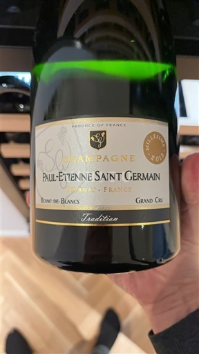 Champagne Sâm-panh Paul-Etienne Saint Germain Tradition 2012