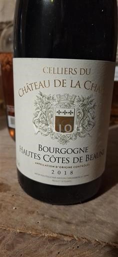 Bourgogne Hautes Côtes de Beaune Château La Chaume 2018