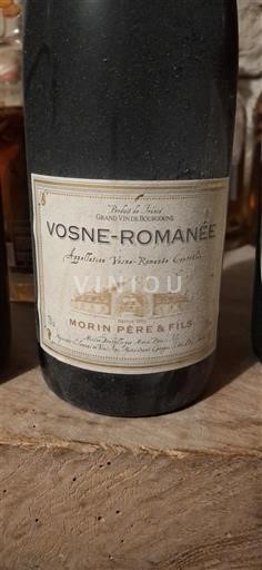 Vine Rouge sec Morin Père & Fils 2002 Frankrig Bourgogne Vosne-Romanée AOC