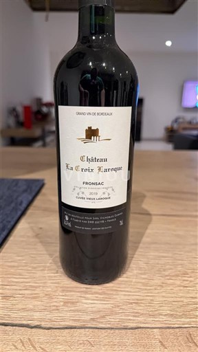 Bordeaux Fronsac Château La Croix Larocque Veille Laroque 2014