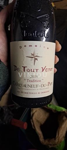 Valle del Rodano Châteauneuf-du-Pape Domaine Tout Vent Tradition 2019