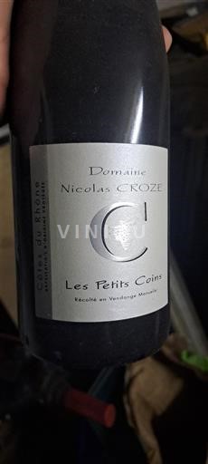 Vallée du Rhône Côtes-du-rhône Domaine Nicolas Croze Les Petits Coins 2015