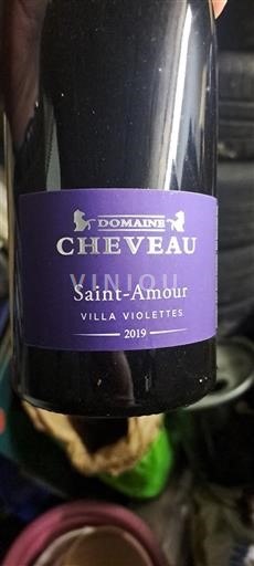 Beaujolais Thánh Tình Yêu Domaine Cheveau Villa Violettes 2019