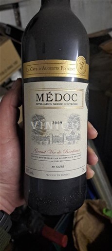 Bordeaux Médoc La Cave d'Augustin Florent 2009