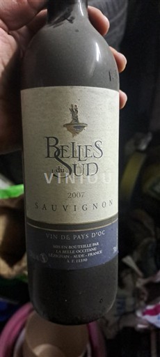 Linguadoca e Rossiglione Paese d'Oc Belles du Sud Sauvignon 2007