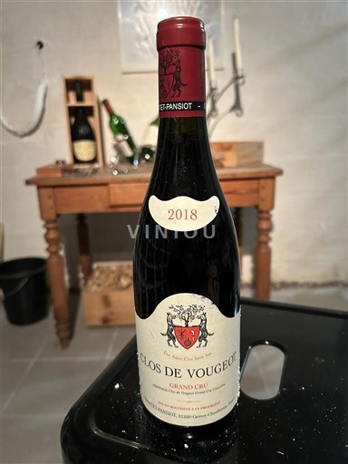 Bourgogne Clos-de-vougeot Grand Cru Geantet-Pansiot 2018