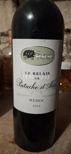 Bordeaux Médoc Patache d'Aux Le Relais 2016