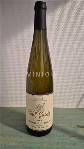 Alsasko Gewürztraminer Paul Gaschy 2018