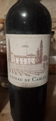 Bordeaux Fronsac Château Carles 2006