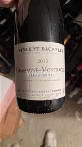 Burgundia Chassagne-Montrachet Vincent Bachelet Les Benoites 2016