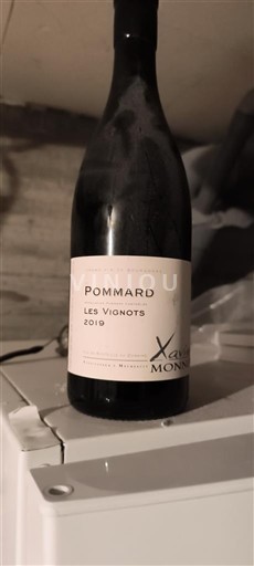 Bourgogne Pommard Xavier Monnot Les Vignots 2019