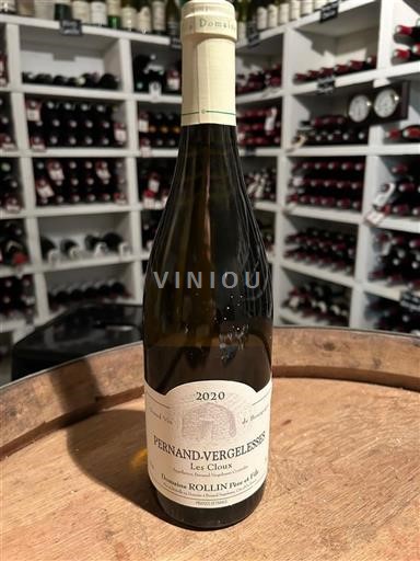 Bourgogne Pernand-vergelesses Domaine Rollin Père et Fils Les Cloux 2020
