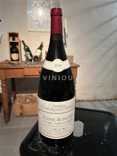 Borgonha Vosne-romanée Premier Cru Domaine Confuron-Cotetidot Les Suchots 2016