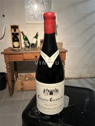 Bourgogne Chapelle-chambertin Grand Cru Domaine Philippe Livera 2016