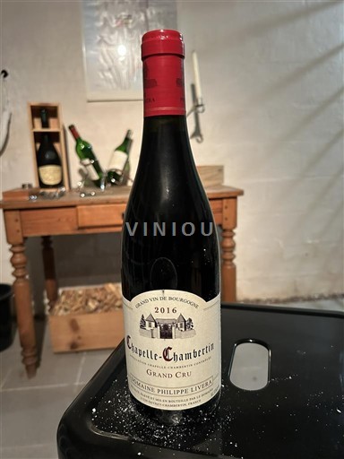 Bourgogne Chapelle-chambertin Grand Cru Domaine Philippe Livera 2016