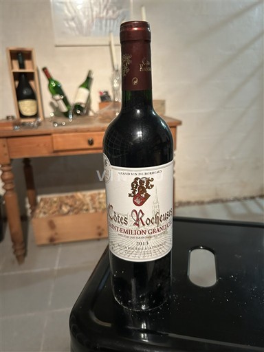 Bordeaux Saint-Émilion Grand Cru Côtes Rocheuses 2013
