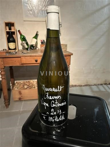 Burgundi Meursault Premier Cru T. Mikulski Charmes Vielles Vignes Centenaires 2013