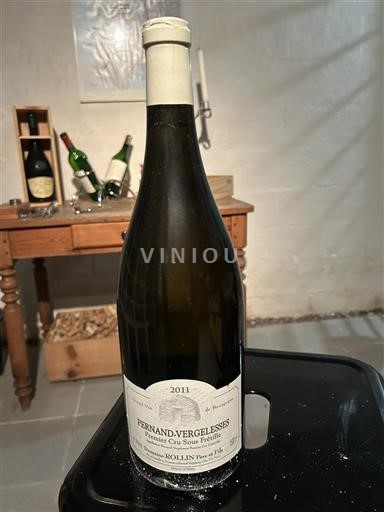 Bourgogne Pernand-vergelesses Premier Cru Domaine Rollin Père et Fils Sous Fretille 2011