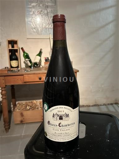 Bourgogne Gevrey-chambertin Domaine Philippe Livera ( des Tilleuls) Clos Village 2011