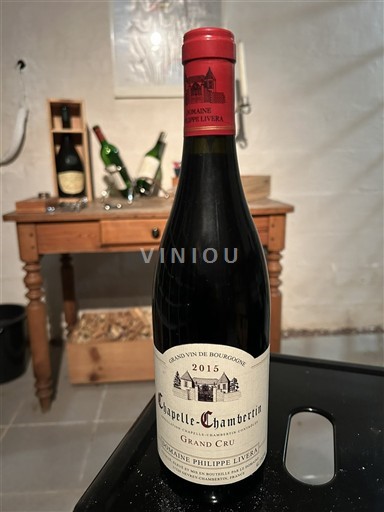 Bourgogne Chapelle-chambertin Grand Cru Domaine Philippe Livera 2015
