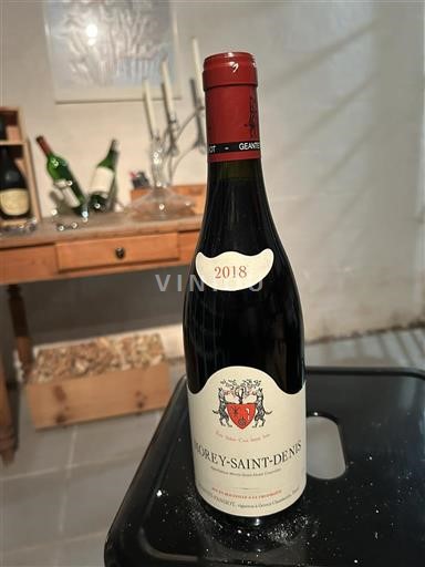 Borgonha Morey-Saint-Denis Geantet-Pansiot 2018