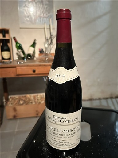 Bourgogne Chambolle-Musigny Premier Cru Domaine Confuron-Cotetidot Derrière la Grange 2014