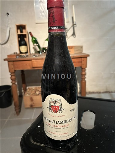 Bourgogne Gevrey-chambertin Premier Cru Geantet-Pansiot 1er Cru Le Poissenot 2010